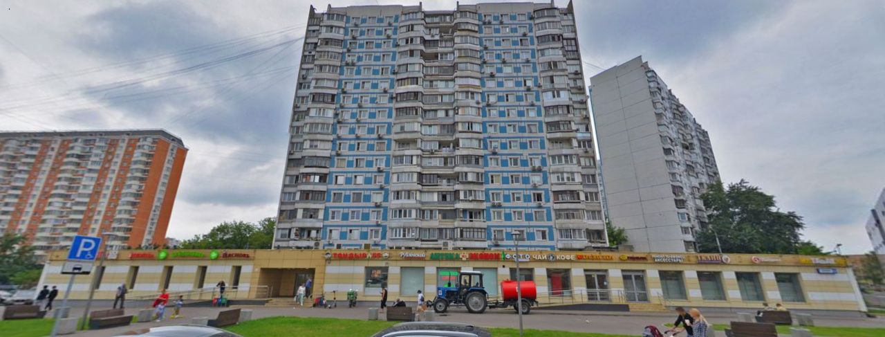 фасад дома, здание по адресу г Москва, ул Снежная, д 25